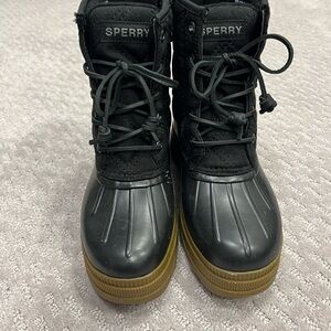Sperry Black and Gray Footwear